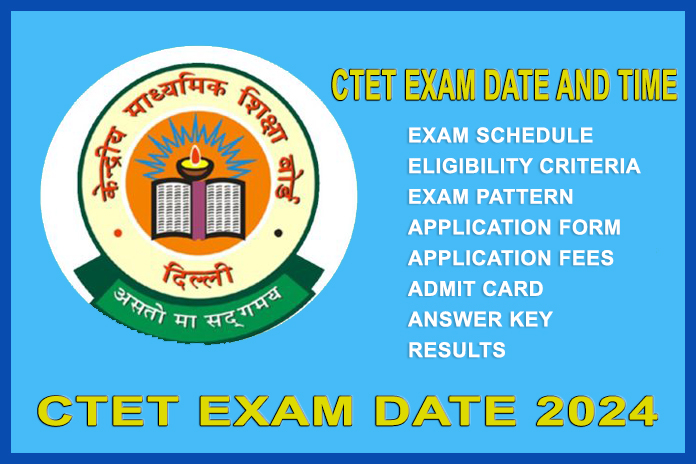 CTET Exam Notification 2024 all details. ctet admit card 2024